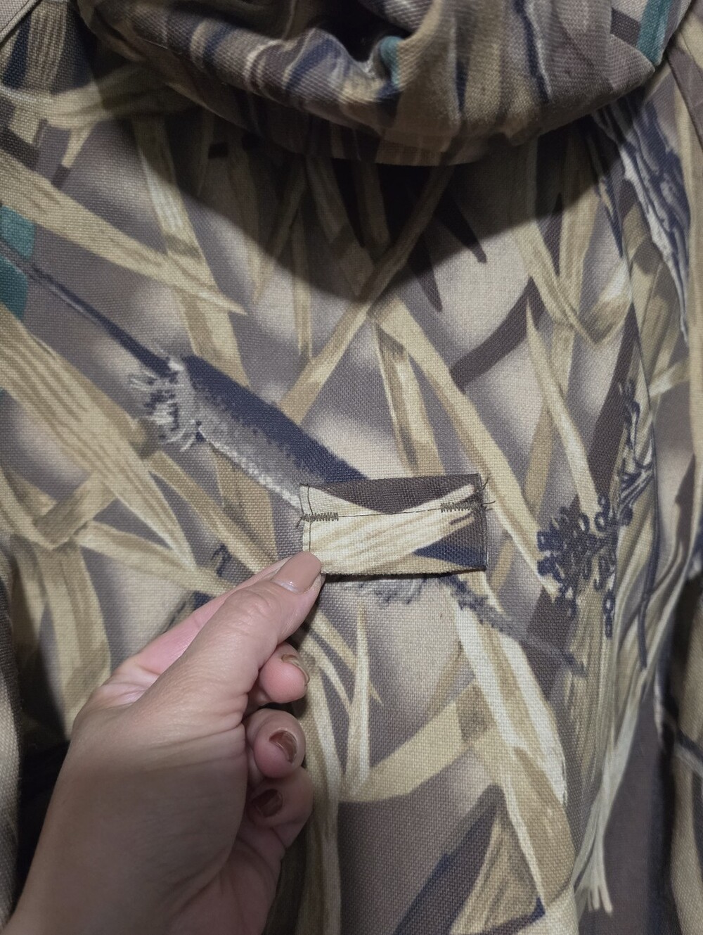 VINTAGE 90s WALLS Hunting Jacket Mens Medium Brown Advantage Wetlands Camo USA - Picture 9 of 13